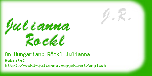 julianna rockl business card
